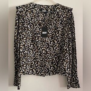 NWT Womens DKNY Top - Sz L
